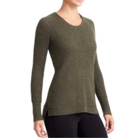 Athleta Sweaters - Athleta Cashmere Lodge Sweater Honeycomb Size Small